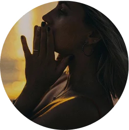 Woman praying
